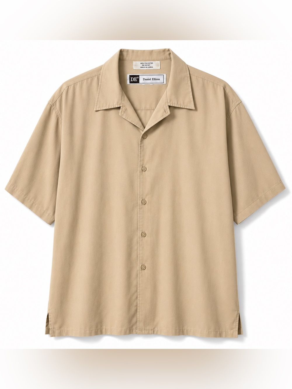 Vintage Daniel Ellissa Bowling Shirt Lot 2 Resort Vacation Black Tan Retro SZ XL - Picture 4 of 5